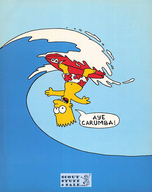 The Simpsons Postcard by Classico San Francisco #365-004, 8x10"