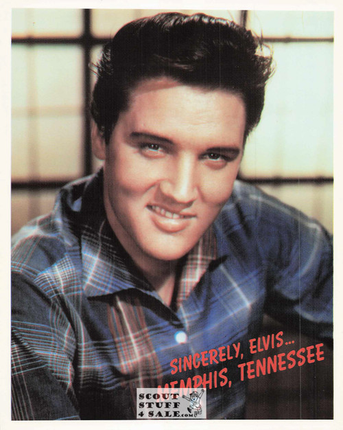 Elvis Presley Memphis Tennessee Postcard by Classico SF #717-001, 8x10"