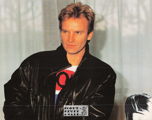 Sting 8x10" French Poster by Editions Nugeron #G13