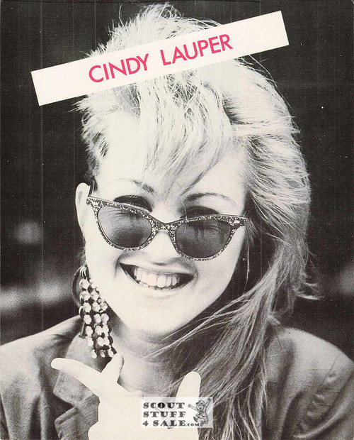 Cindy Lauper 8x10" French Poster by Editions Nugeron #G39