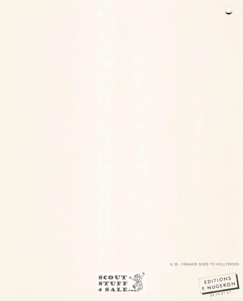 Frankie Goes to Hollywood 8x10" French Poster by Editions Nugeron #G35, hole punched in corner