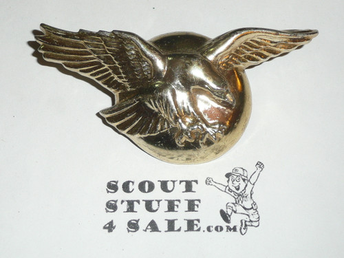 Eagle in Flight Plastic Neckerchief Slide, by Torchy Plastics #6