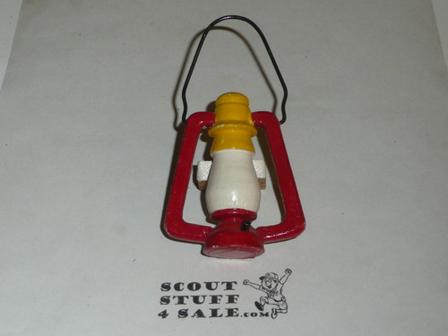 Carved Wood Lantern Neckerchief Slide