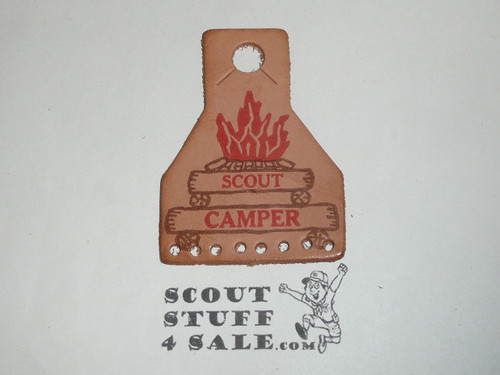 Generic Scout Camper Leather Activity Award