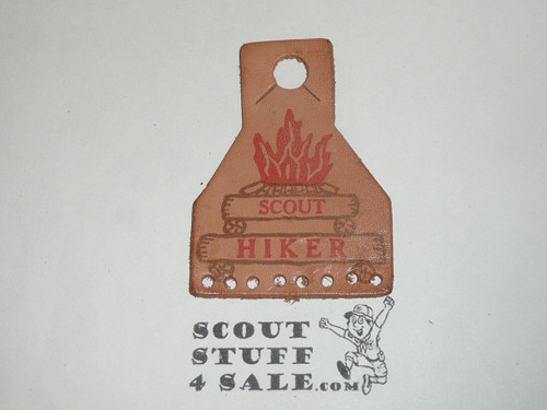 Generic Scout Hiker Leather Activity Award