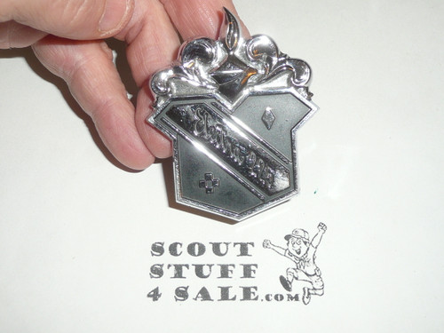 1969 - 1970 Buick Electra 225 Roof Sail Panel Emblem Ornament Made into a Neckerchief Slide