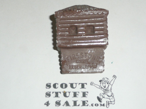 Firestone Scout Reservation Plaster Neckerchief Slide