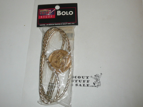 Distinguished Commissioner Cast Bolo Tie, new in package