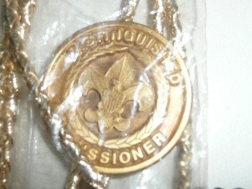 Distinguished Commissioner Cast Bolo Tie, new in package