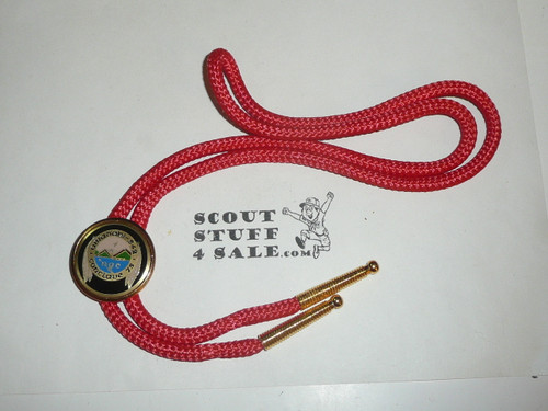 Order of the Arrow Lodge #542 Amad'ahi 1975 Conclave Bolo Tie - Scout