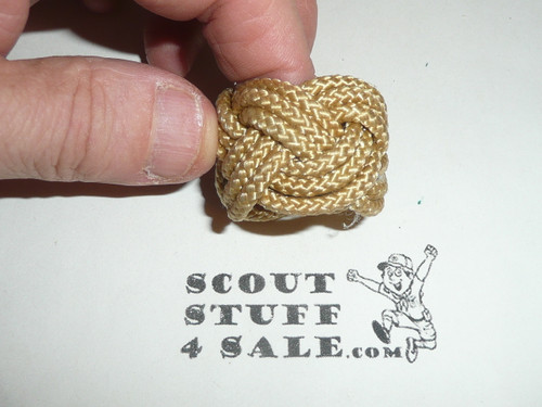 Braided cord Turq's Head Neckerchief Slide #10