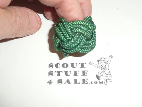 Braided cord Turq's Head Neckerchief Slide #13