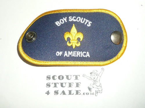 Boy Scouts of America Embroidered Neckerchief Slide, Blue
