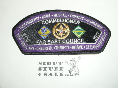 Far East Council ta110 CSP - Commissioner