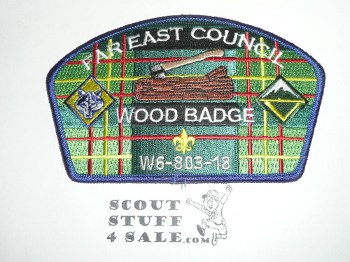Far East Council ta113 CSP - 2018 Wood Badge