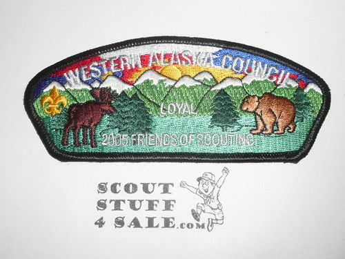 Western Alaska Council sa18 CSP - Scout