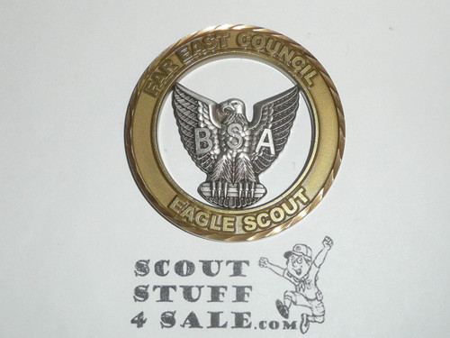 Far East Council Eagle Scout Token, high quality