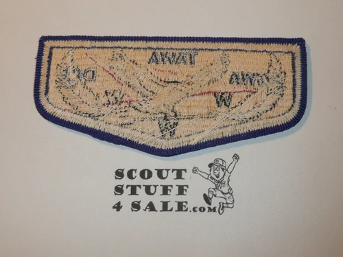 Order of the Arrow Lodge #129 Egwa Tawa Dee s1b First Flap Patch