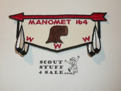 Order of the Arrow Lodge #164 Manomet f4 Flap Patch
