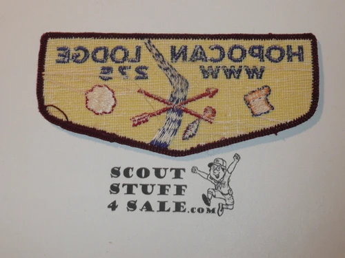 Order of the Arrow Lodge #275 Hopocan f1 First Flap Patch