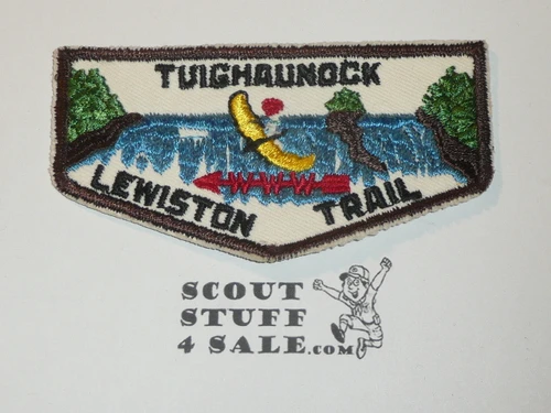 Order of the Arrow Lodge #409 Tuighaunock f1a First Flap Patch