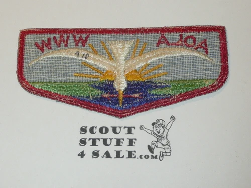 Order of the Arrow Lodge #410 Aola f1b First Flap Patch