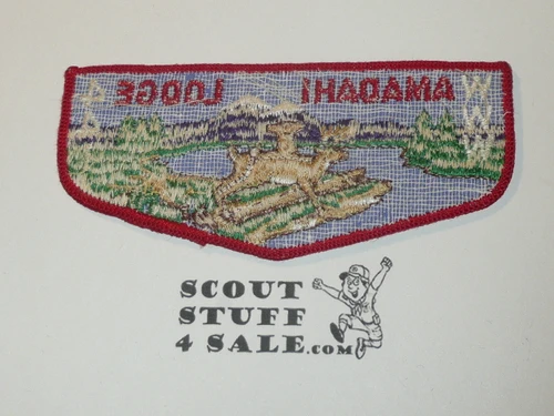 Order of the Arrow Lodge #441 Amadahi f3b Flap Patch