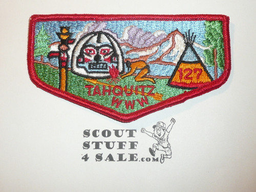 Order of the Arrow Lodge #127 Tahquitz s1 Flap Patch
