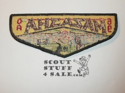 Order of the Arrow Lodge #69 Mazasha f1a First Flap Patch