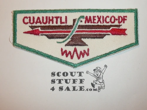 Order of the Arrow Lodge #446 Cuauhtli f1 First Flap Patch
