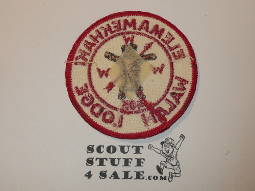 Order of the Arrow Lodge #405 Walah Elemamekhaki r1 Patch
