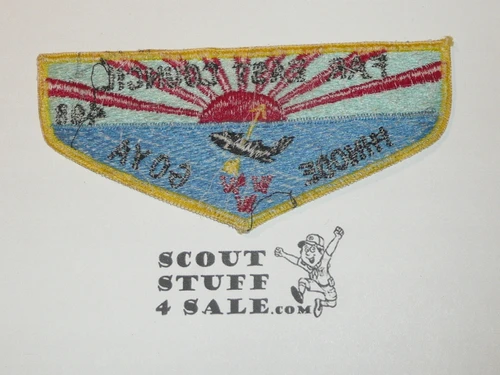 Order of the Arrow Lodge #498 Hinode Goya s9.5 Flap Patch