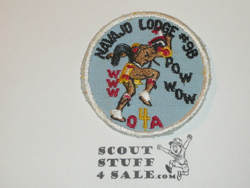 Order of the Arrow Lodge #98 Navajo 1958 Pow Wow #4 Patch