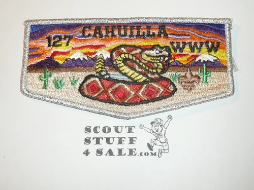 Order of the Arrow Lodge #127 Cahuilla s18 Vigil Flap Patch