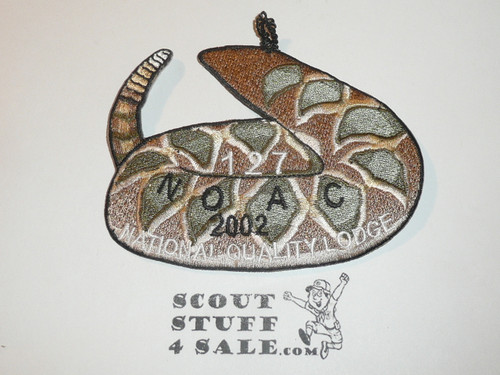 Order of the Arrow Lodge #127 Cahuilla x19 2002 NOAC Flap Patch
