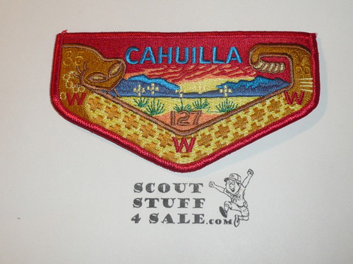 Order of the Arrow Lodge #127 Cahuilla 35th Anniversary Flap Patch