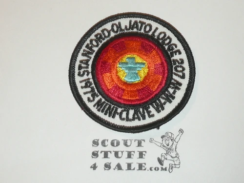 Order of the Arrow Lodge #207 Stanford - Oljato 1975 Miniclave Patch