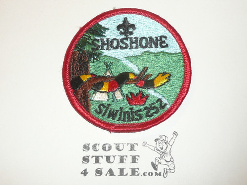 Order of the Arrow Lodge #252 Siwinis Shoshone Chapter r4 Patch, fdl
