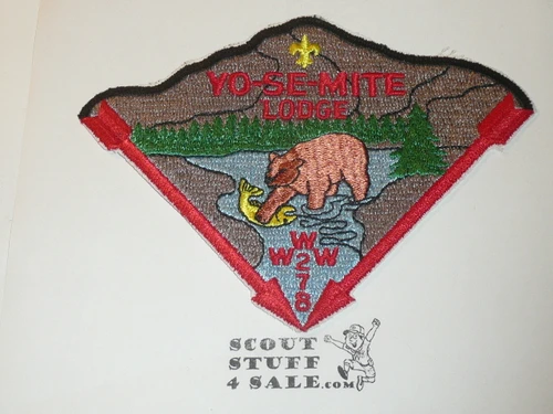 Order of the Arrow Lodge #278 Yo-Se-Mite p4 pie Patch
