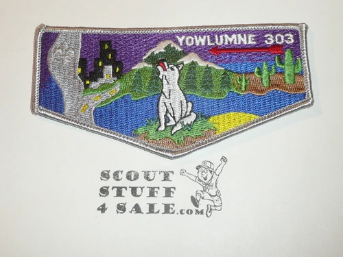 Order of the Arrow Lodge #303 Yowlumne 2000 NOAC Flap Patch