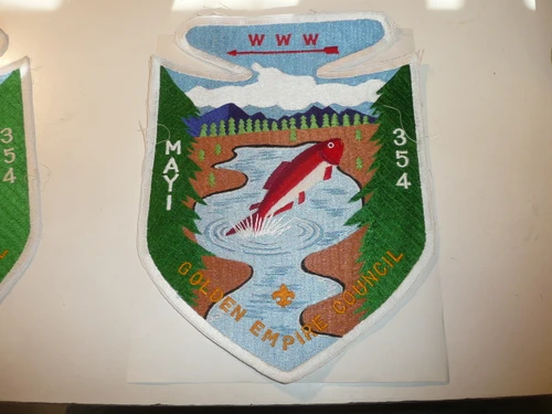 Order of the Arrow Lodge #354 Mayi j3b Jacket Patch