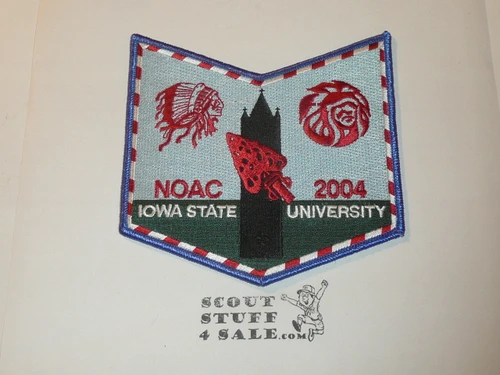 Order of the Arrow Lodge #439 Miwok x8 2004 NOAC Patch