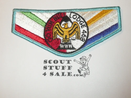 Order of the Arrow Lodge #468 Oo Yum Buli s15 Flap Patch