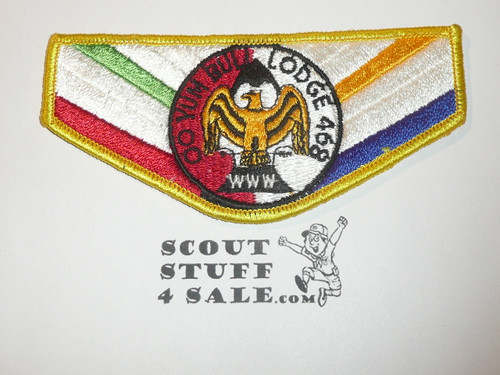 Order of the Arrow Lodge #468 Oo Yum Buli s17 Flap Patch