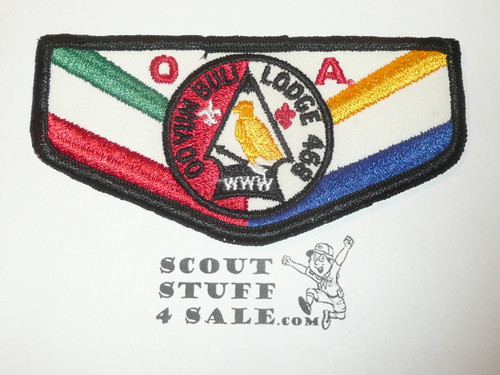 Order of the Arrow Lodge #468 Oo Yum Buli f8 Flap Patch