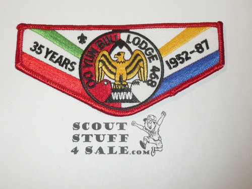 Order of the Arrow Lodge #468 Oo Yum Buli f9 35th Anniversary Flap Patch