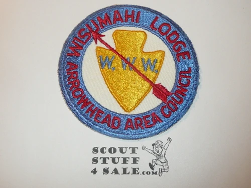Order of the Arrow Lodge #478 Wisumahi r6 Round Patch