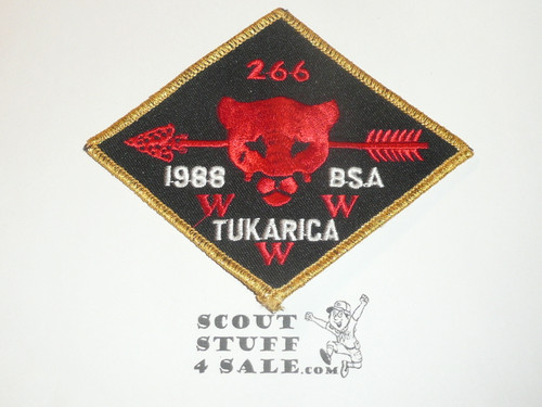 Order of the Arrow Lodge #266 Tukarica 1988 Event Patch
