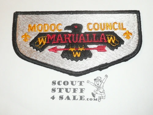 Order of the Arrow Lodge #437 Makualla s3 Flap Patch
