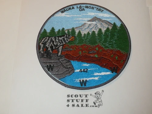Order of the Arrow Lodge #442 Wauna La-Mon 'Tay j1 Jacket Patch